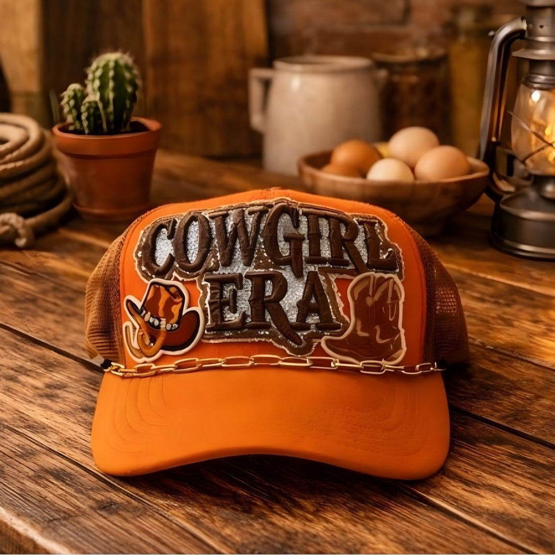 Cowgirl Era Western Trucker Hat | Western wear for the modern woman | The Rooster Den Co