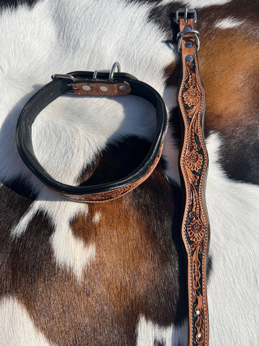 Tooled Dog Collar