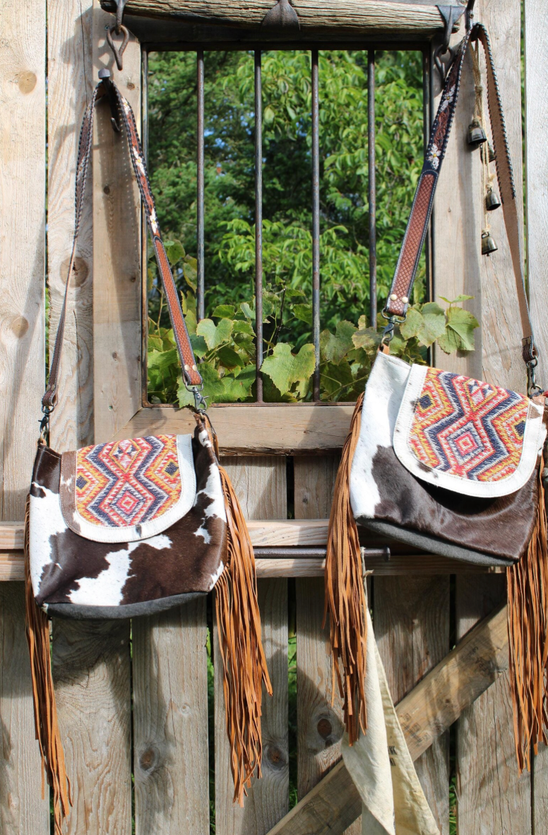 different cowhide details