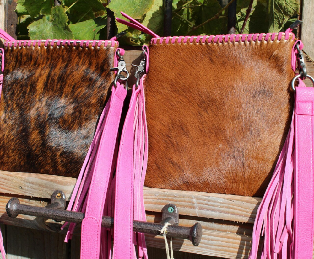 Trinity Ranch Hair On Hide Handbags