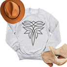 Western Stitch Graphic Sweatshirt L grey