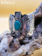 turquoise wester cuff bracelet for ladies